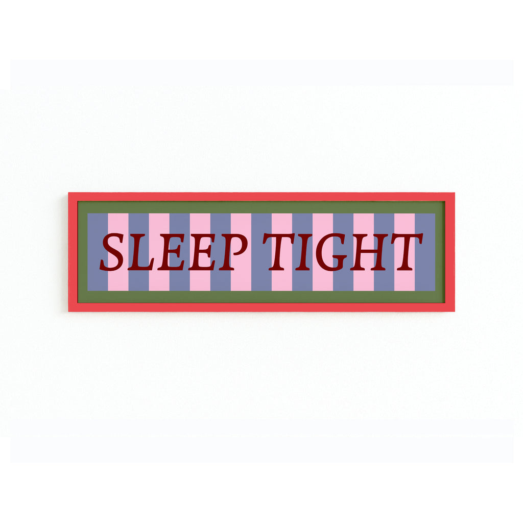 Sleep Tight Panoramic Framed Print