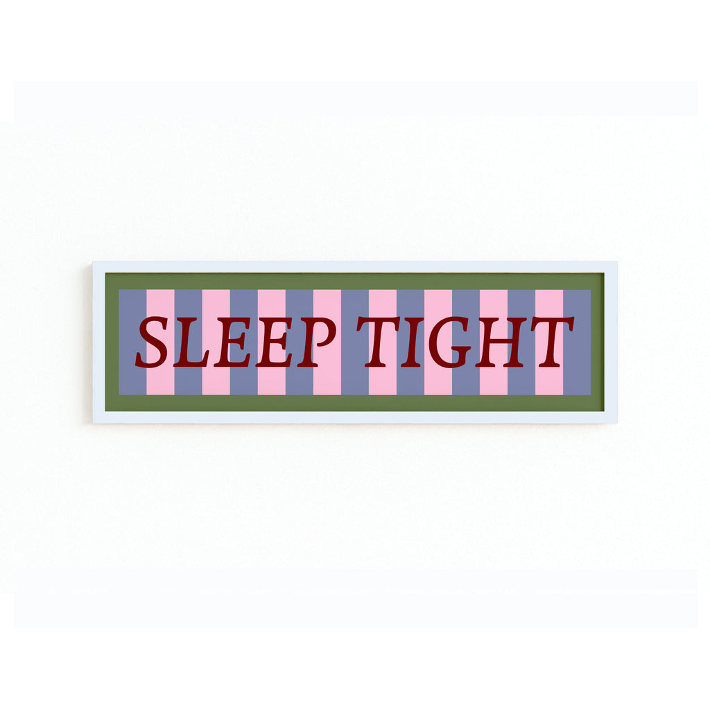 Sleep Tight Panoramic Framed Print