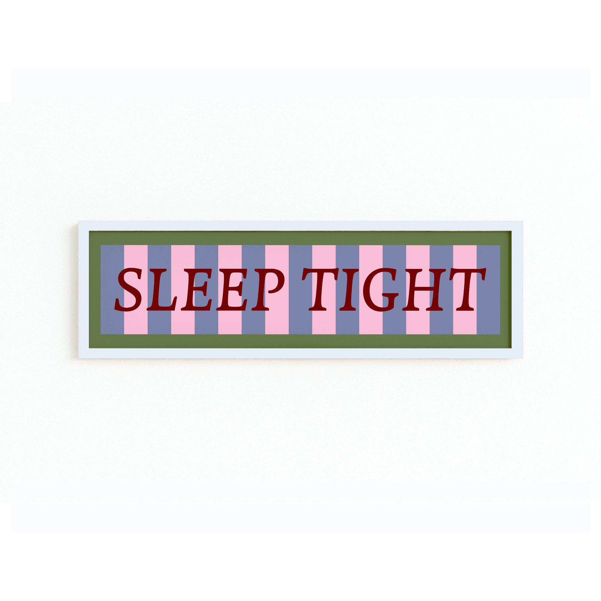 Sleep Tight Panoramic Framed Print
