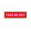 Take No Shit Panoramic Framed Print 60cm x 12cm