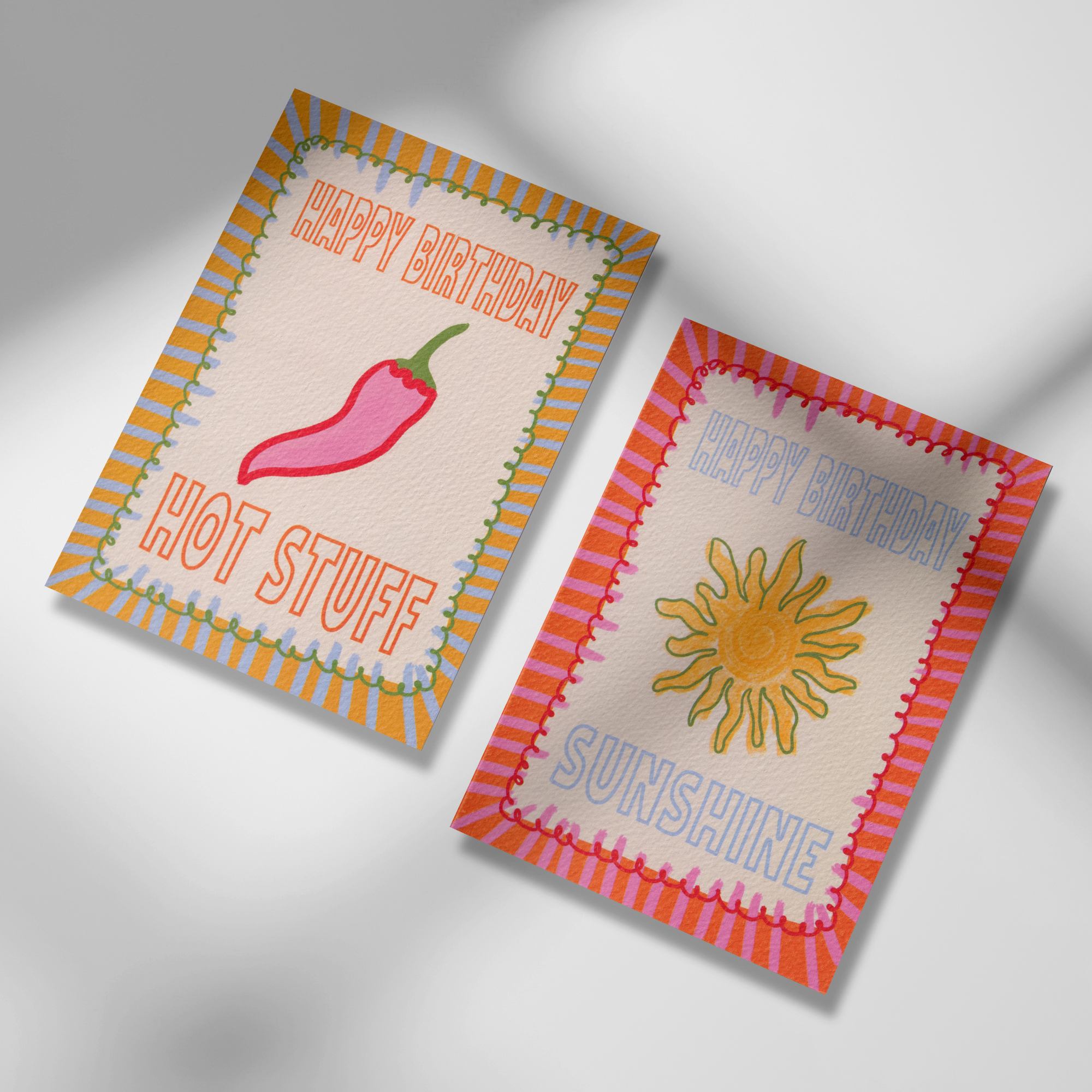 A6 Happy Birthday Sunshine Card