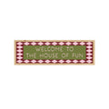 Welcome To The House Of Fun Panoramic Framed Print 60cm x 12cm