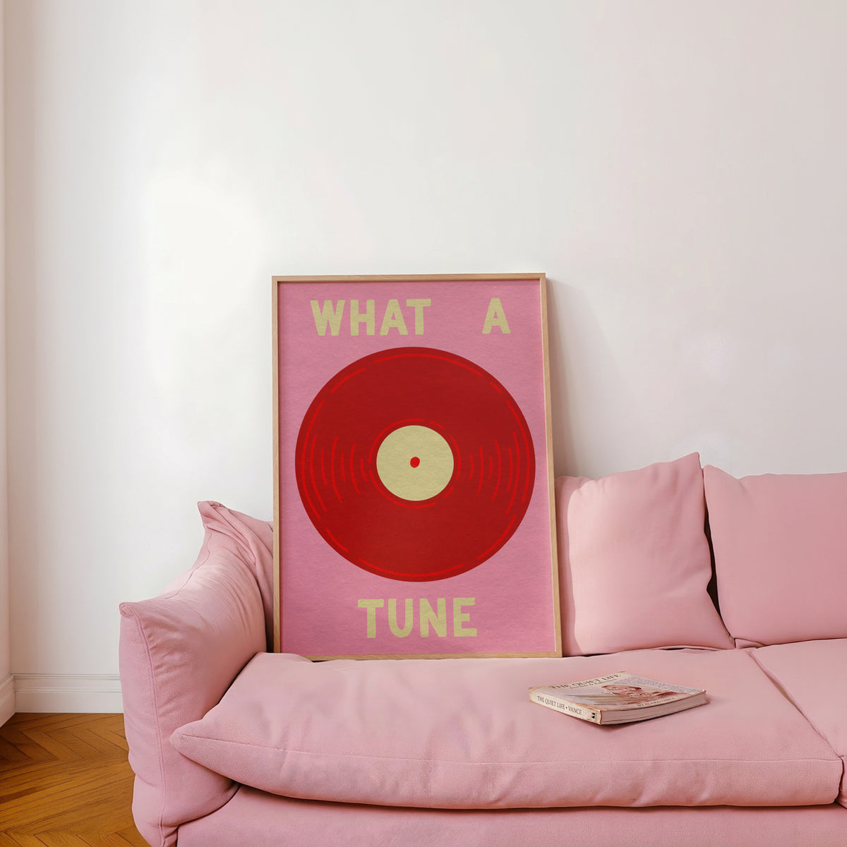 What A Tune in Red & Pink