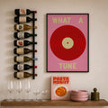 What A Tune in Red & Pink
