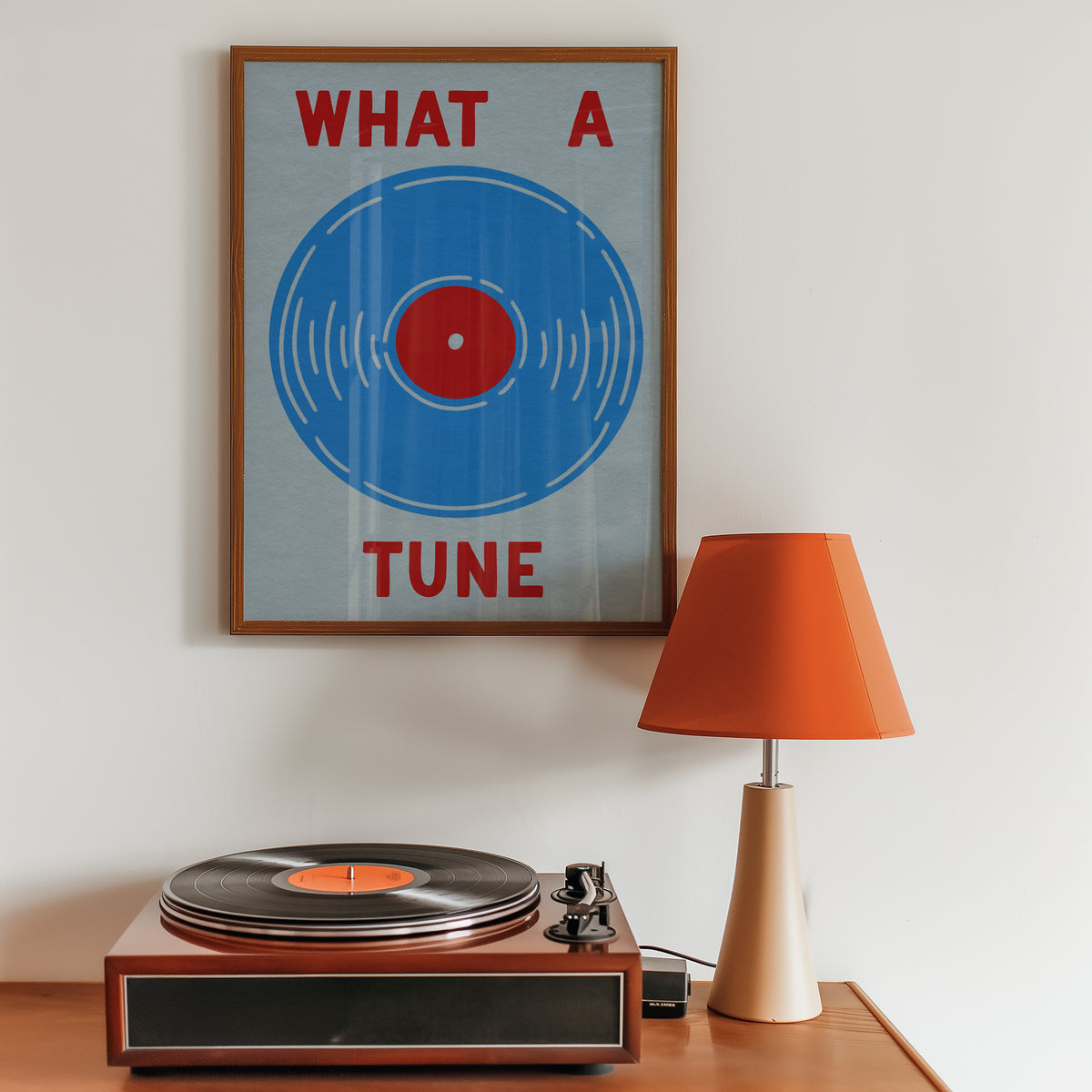 What A Tune in Maroon & Blue