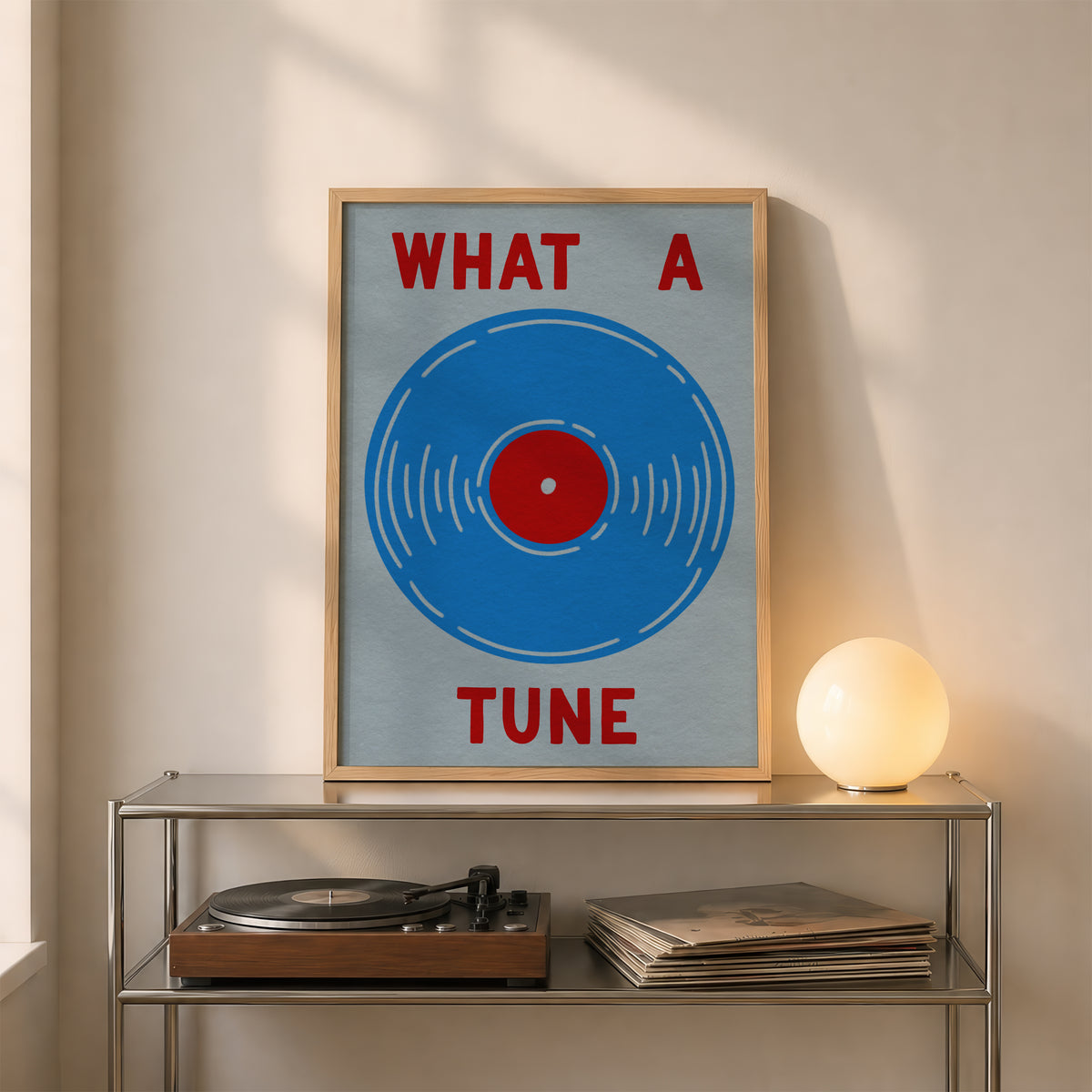 What A Tune in Maroon & Blue