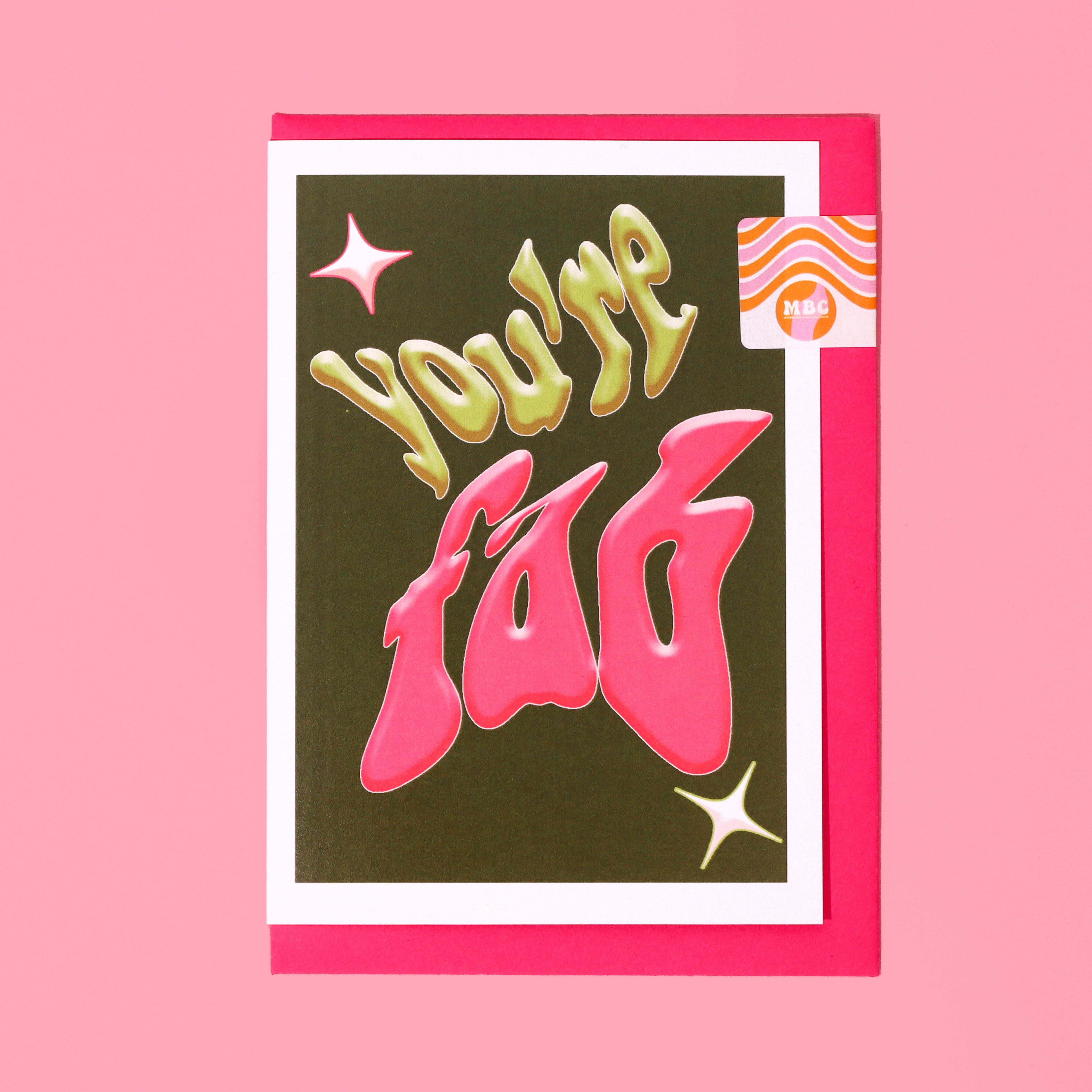 A6 You're Fab Card