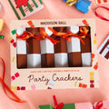 Fill-Your-Own Brown & Blue Christmas Crackers