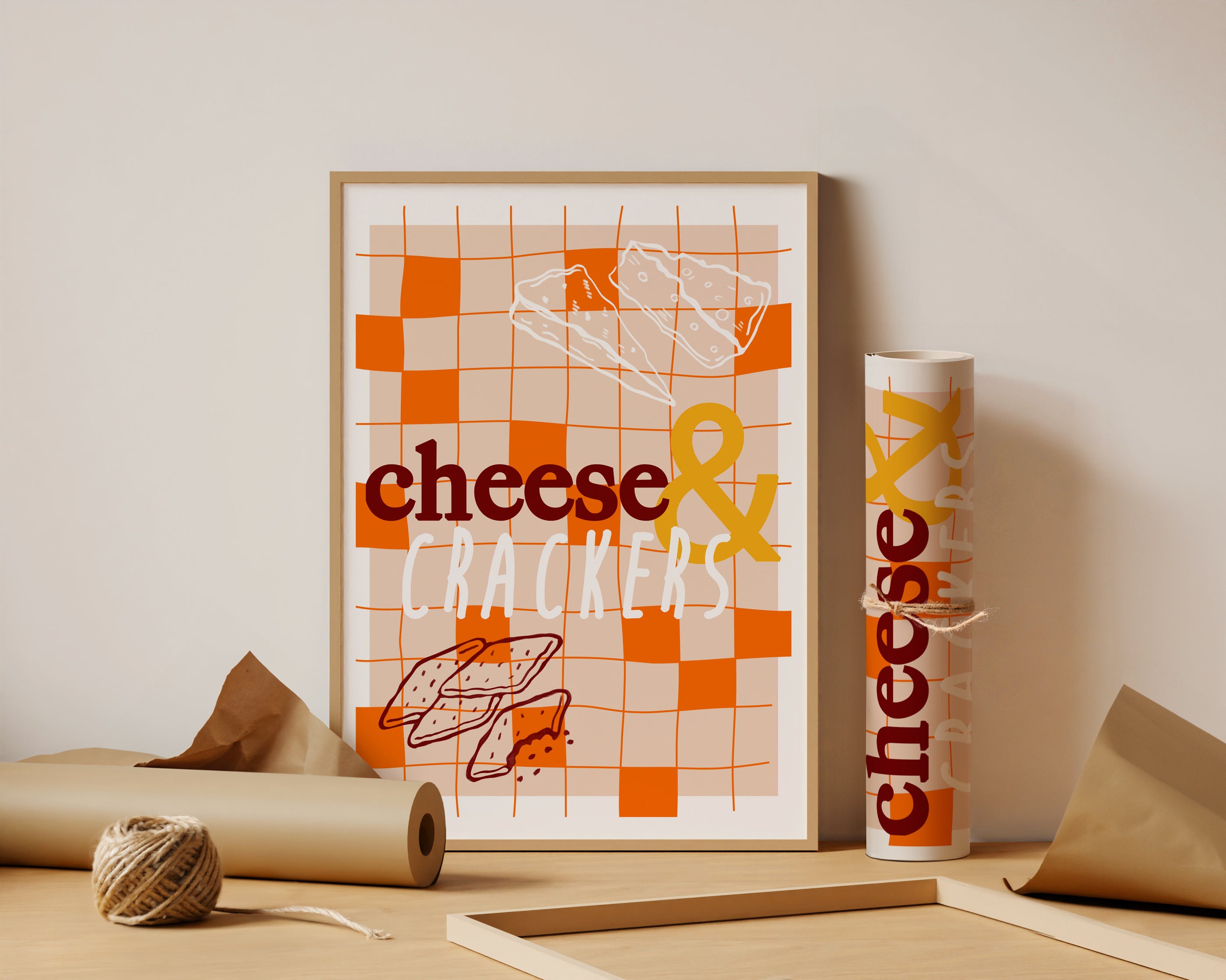 Cheese & Crackers (More Colours)