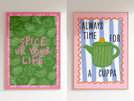 A4 Spice Up Your Life / Cuppa Bundle