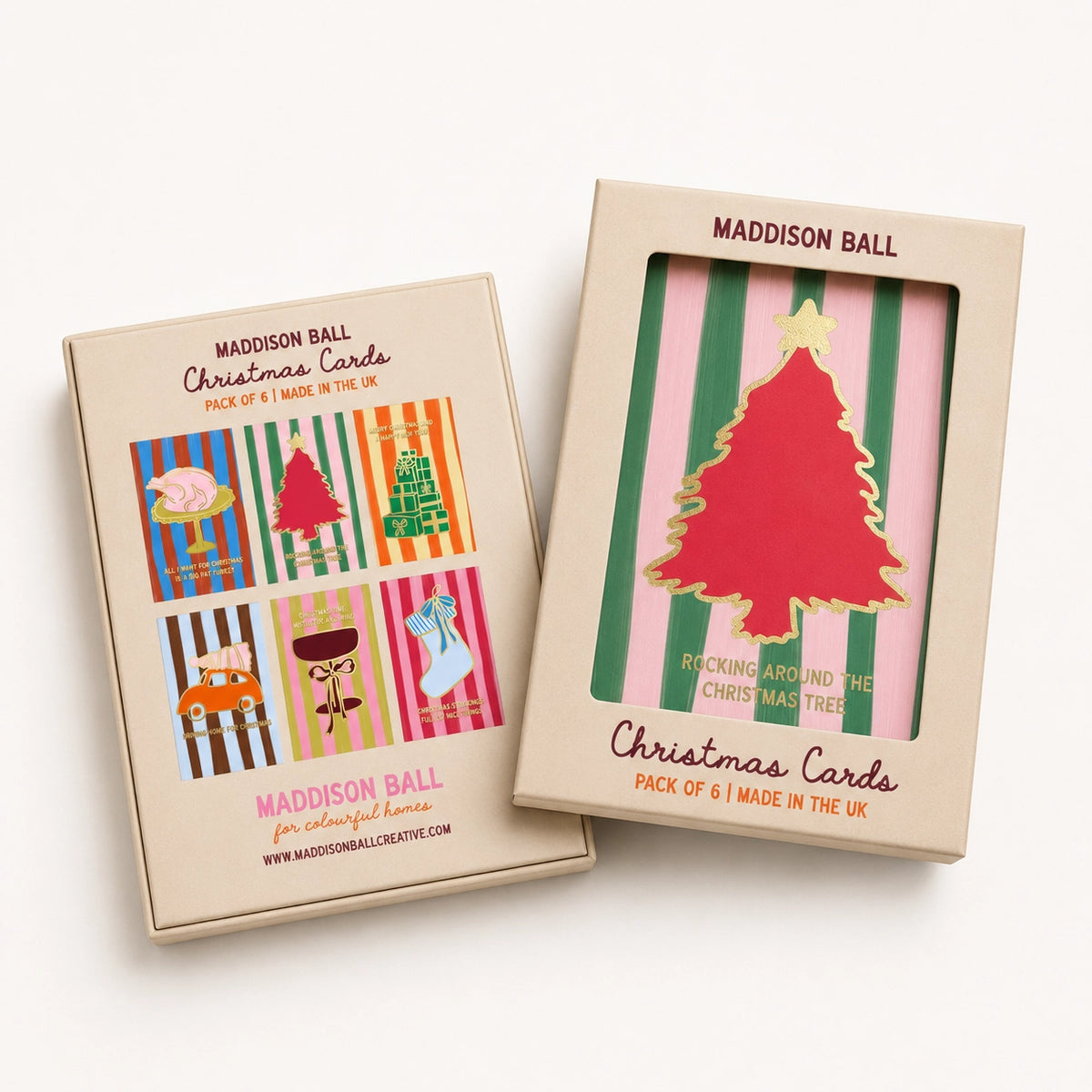 Christmas Card Multipack Box of 6