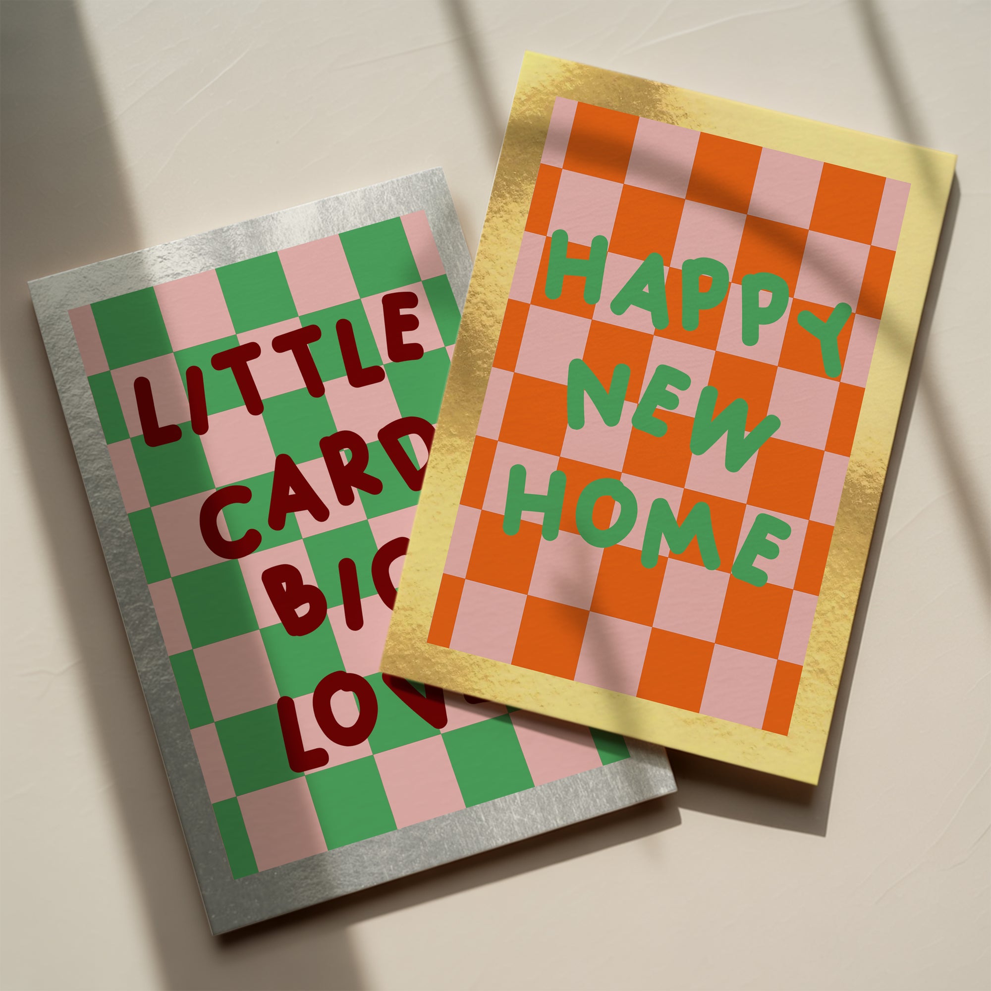 A6 Happy New Home Foil Card