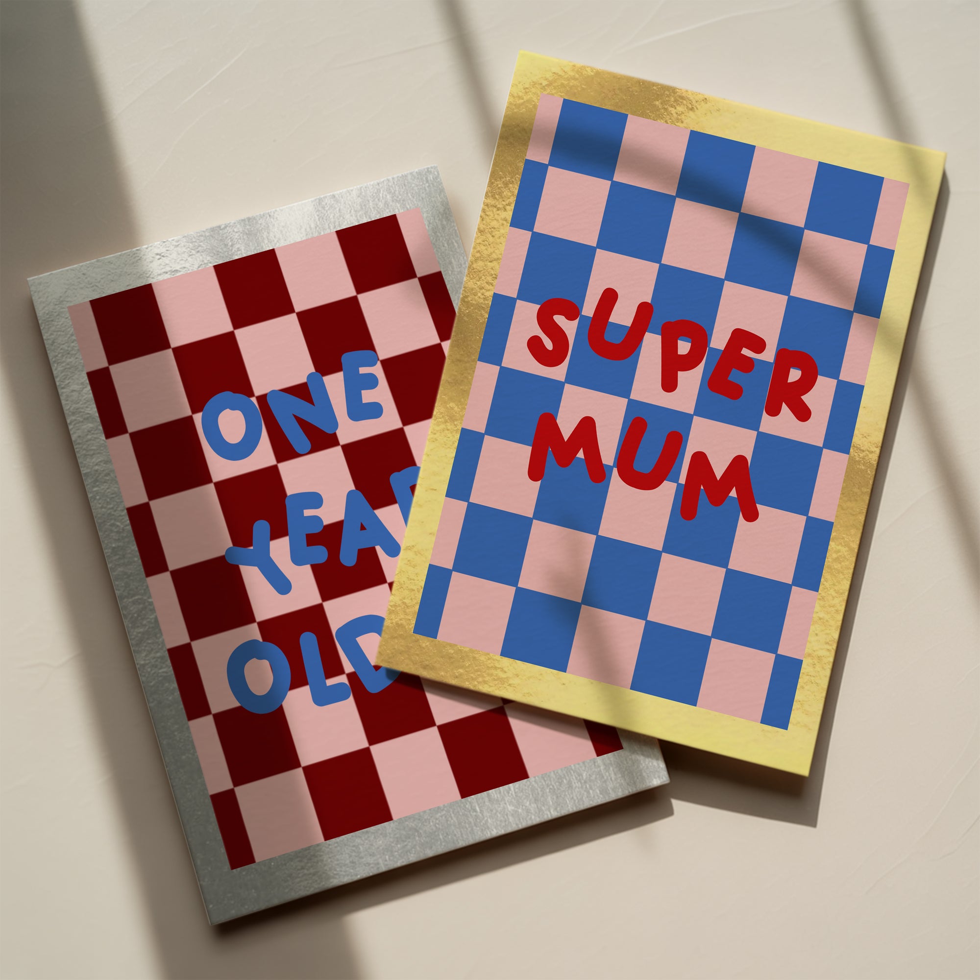 A6 One Year Older Birthday Foil Card