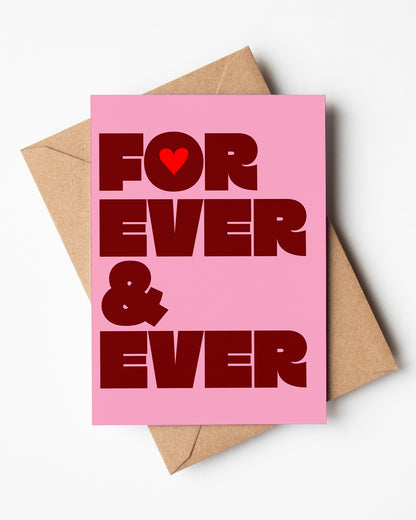 A6 Forever & Ever Card