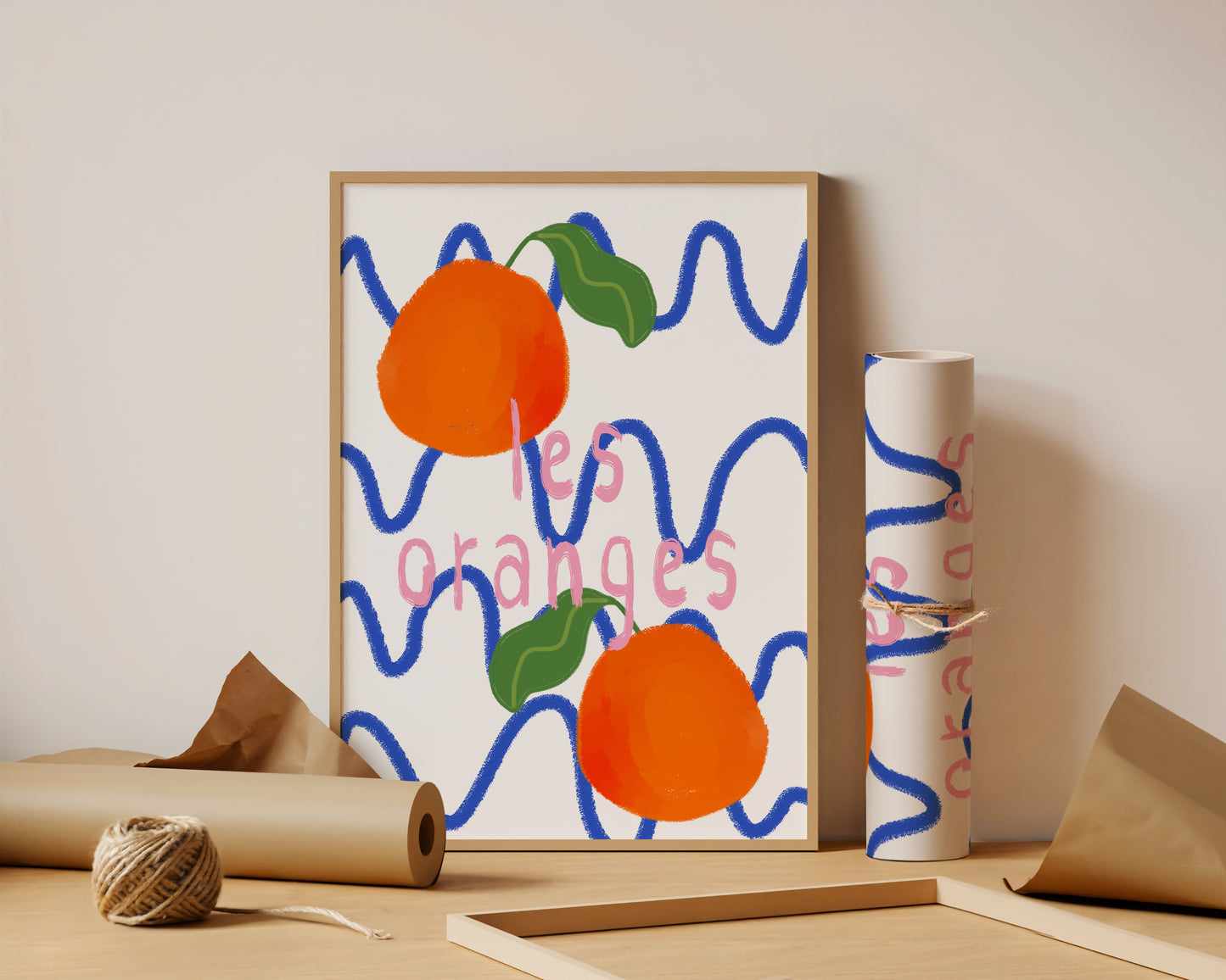 Les Oranges Print