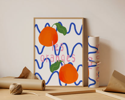 Les Oranges Print