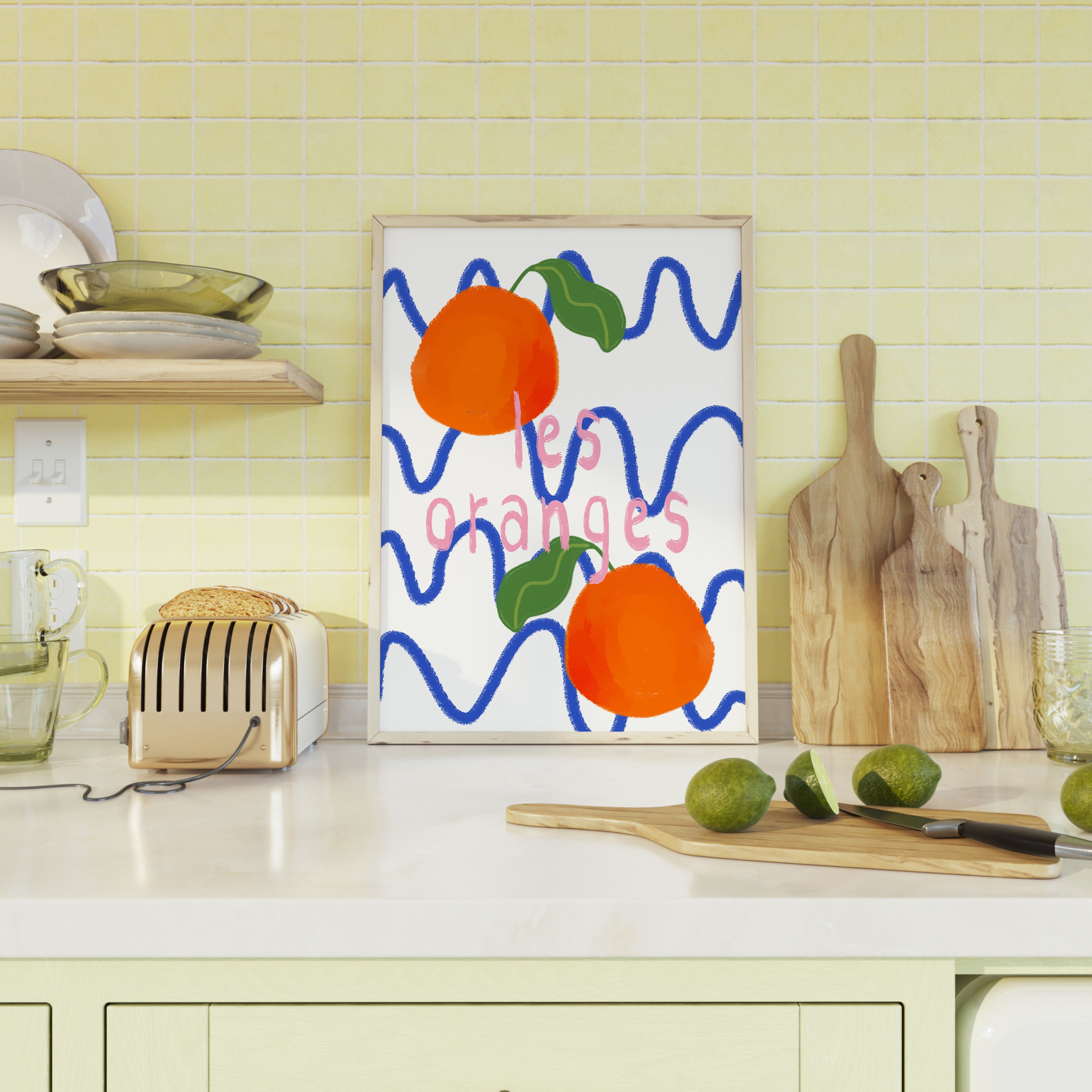 Les Oranges Print