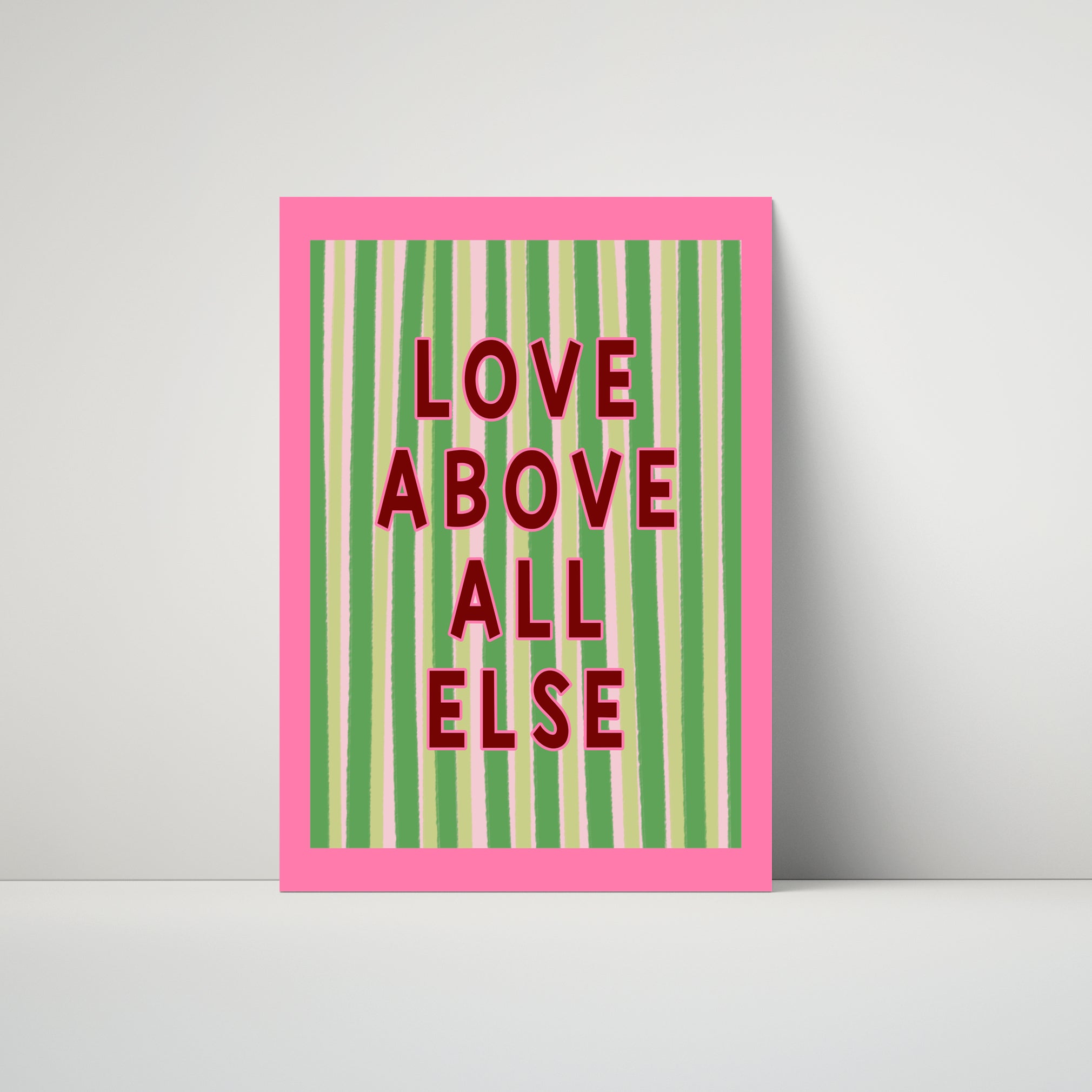 SAMPLE Love Above All Else