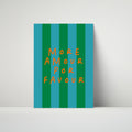 SAMPLE More Amour Por Favour