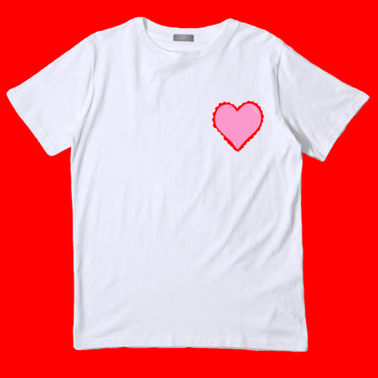 Pink & Red Love Ur Self T-Shirt