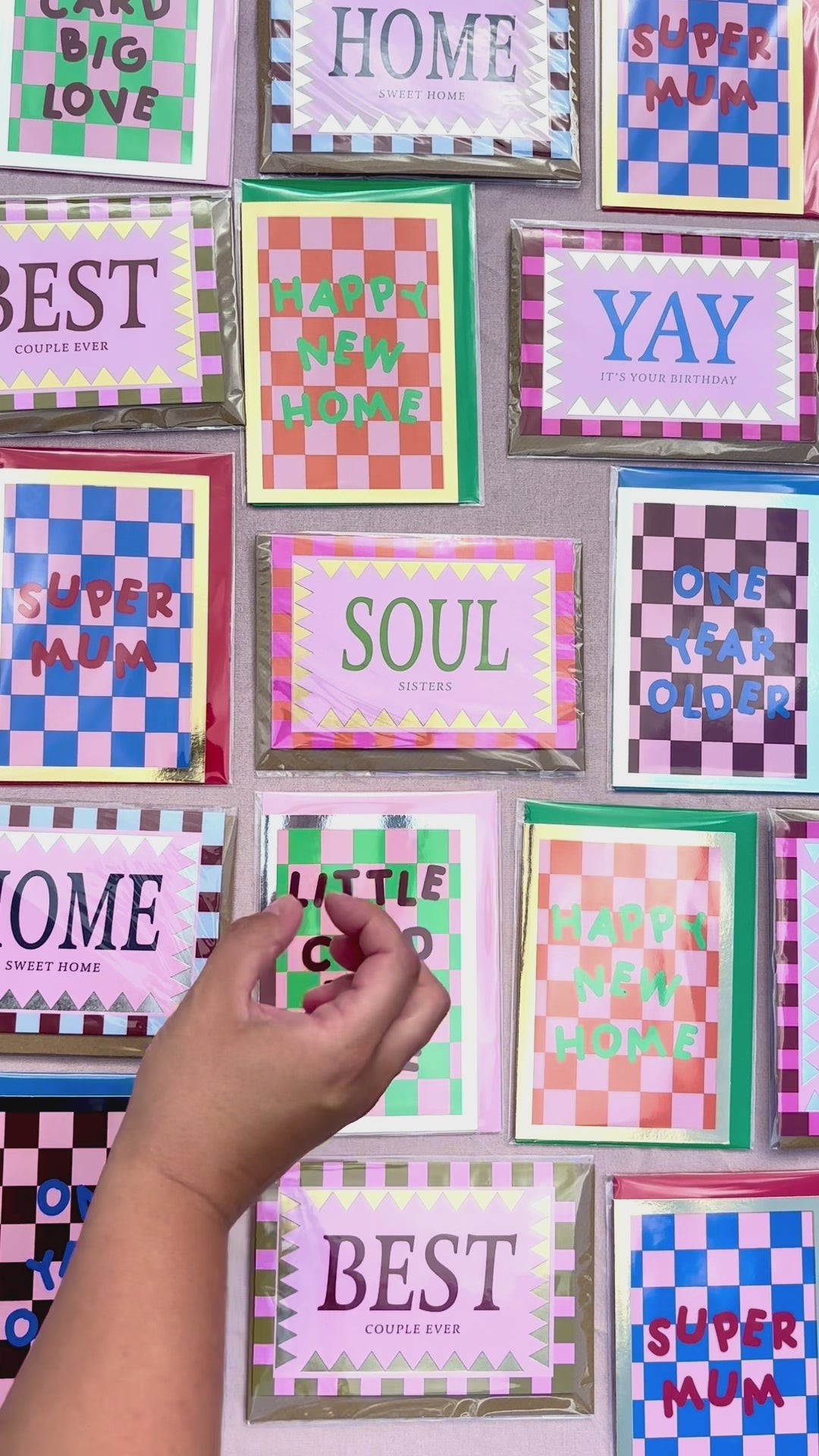 A6 Little Card Big Love Foil Card