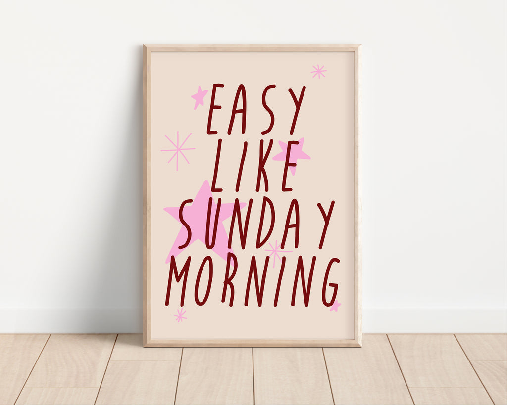 Easy Like Sunday Morning