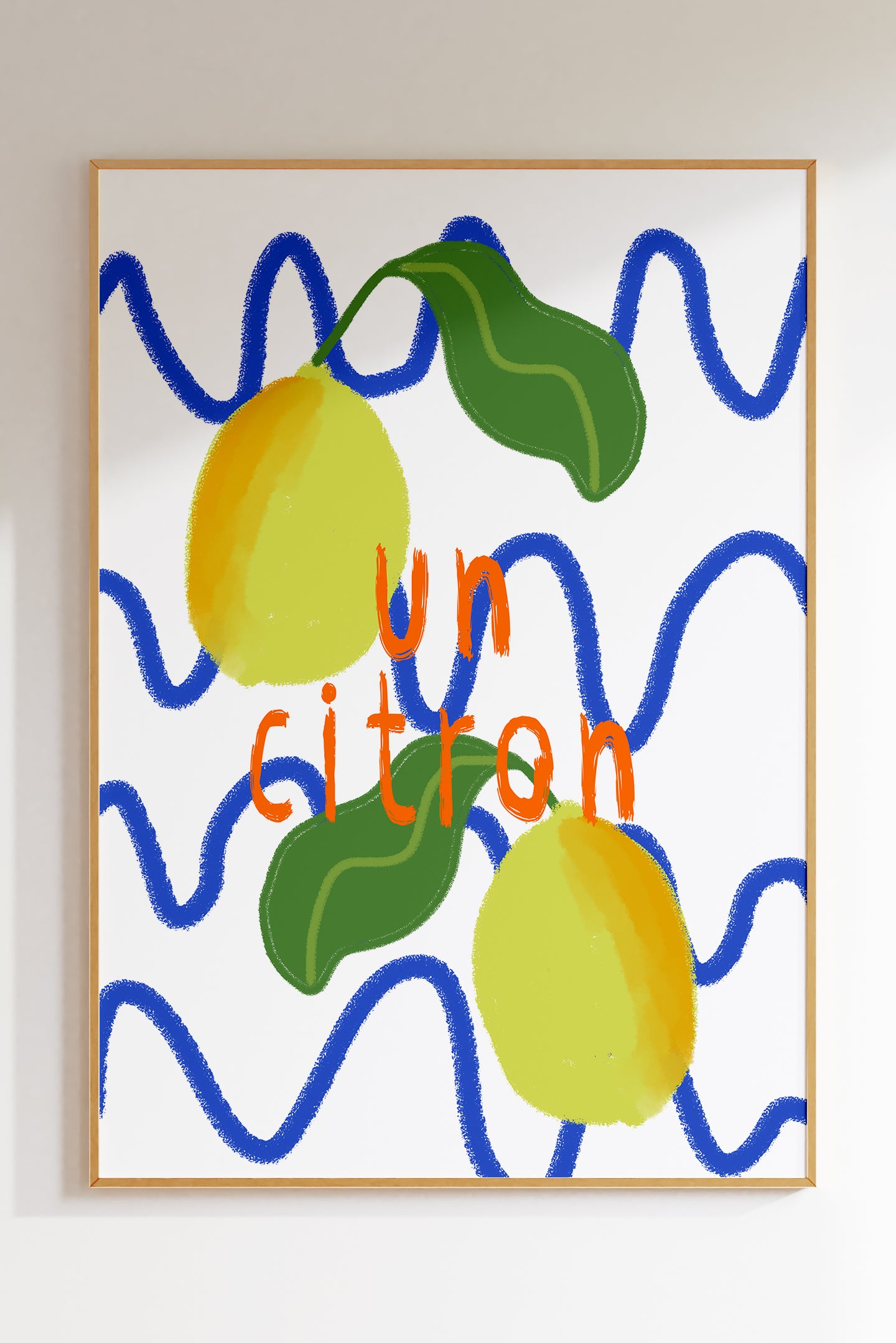 Un Citron Lemons Print (SAMPLE)