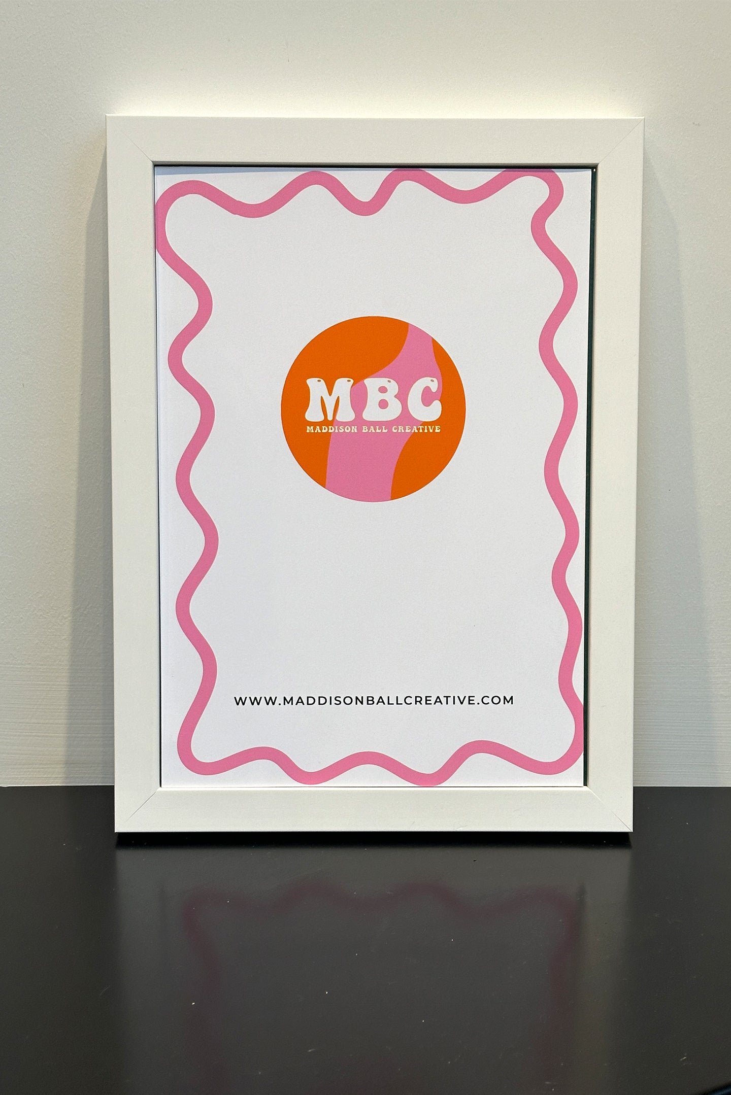 White Wooden Frame