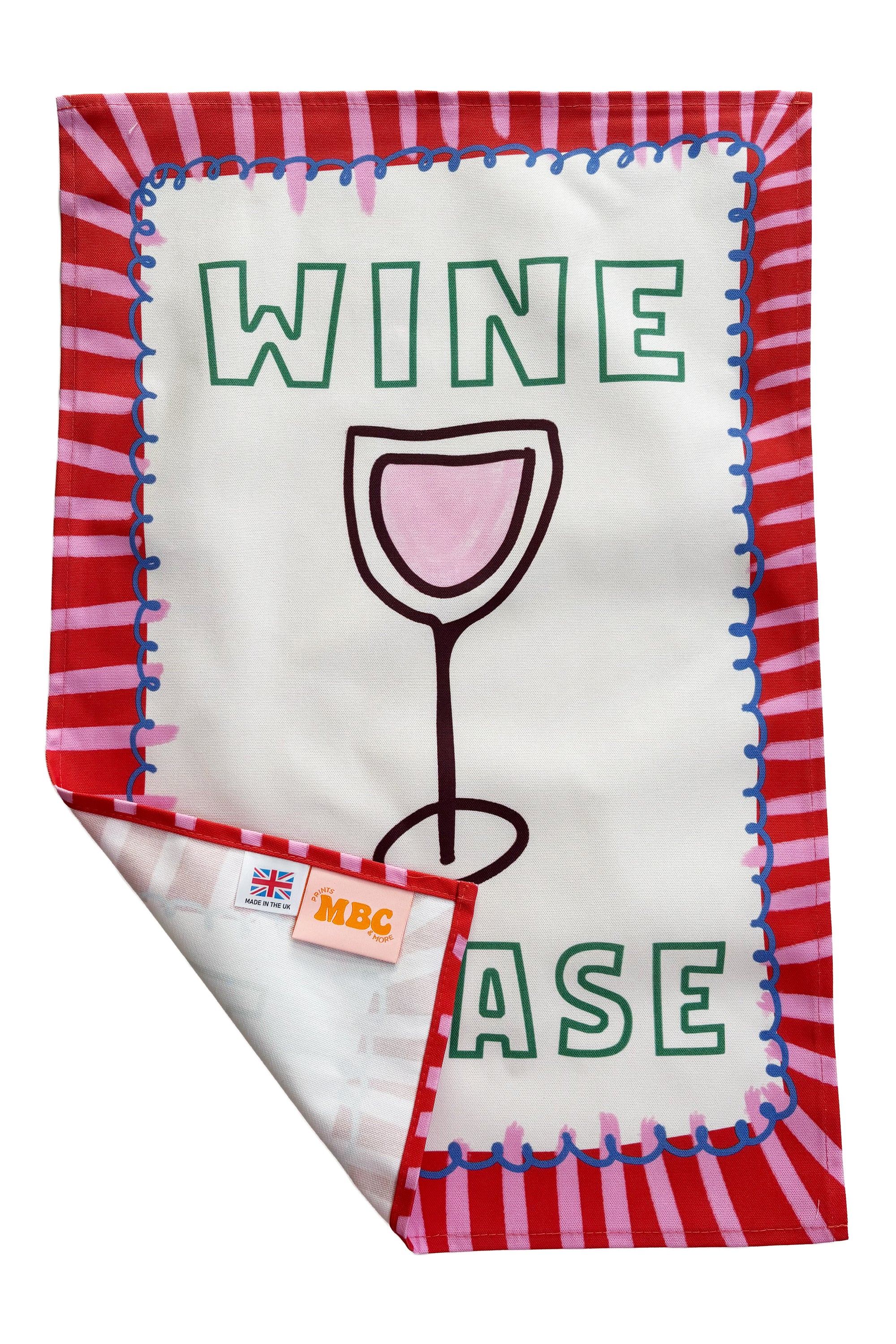 Wine Please Tea Towel