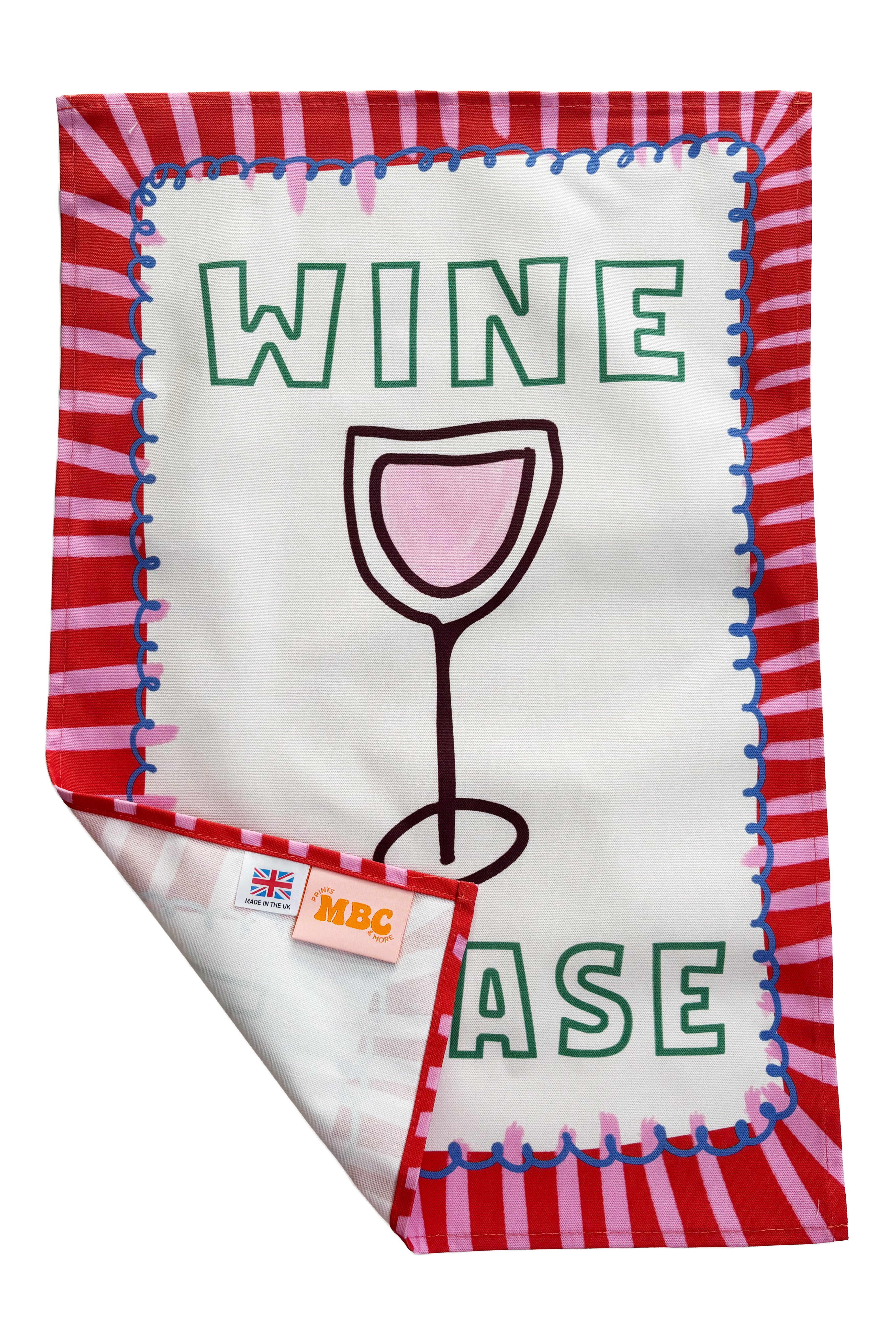 Wine Please Tea Towel