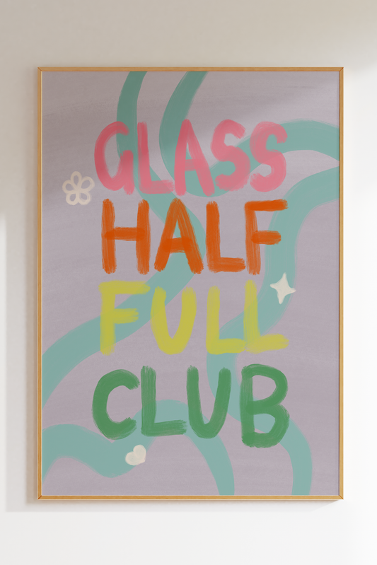 Glass Half Full (old style paper)