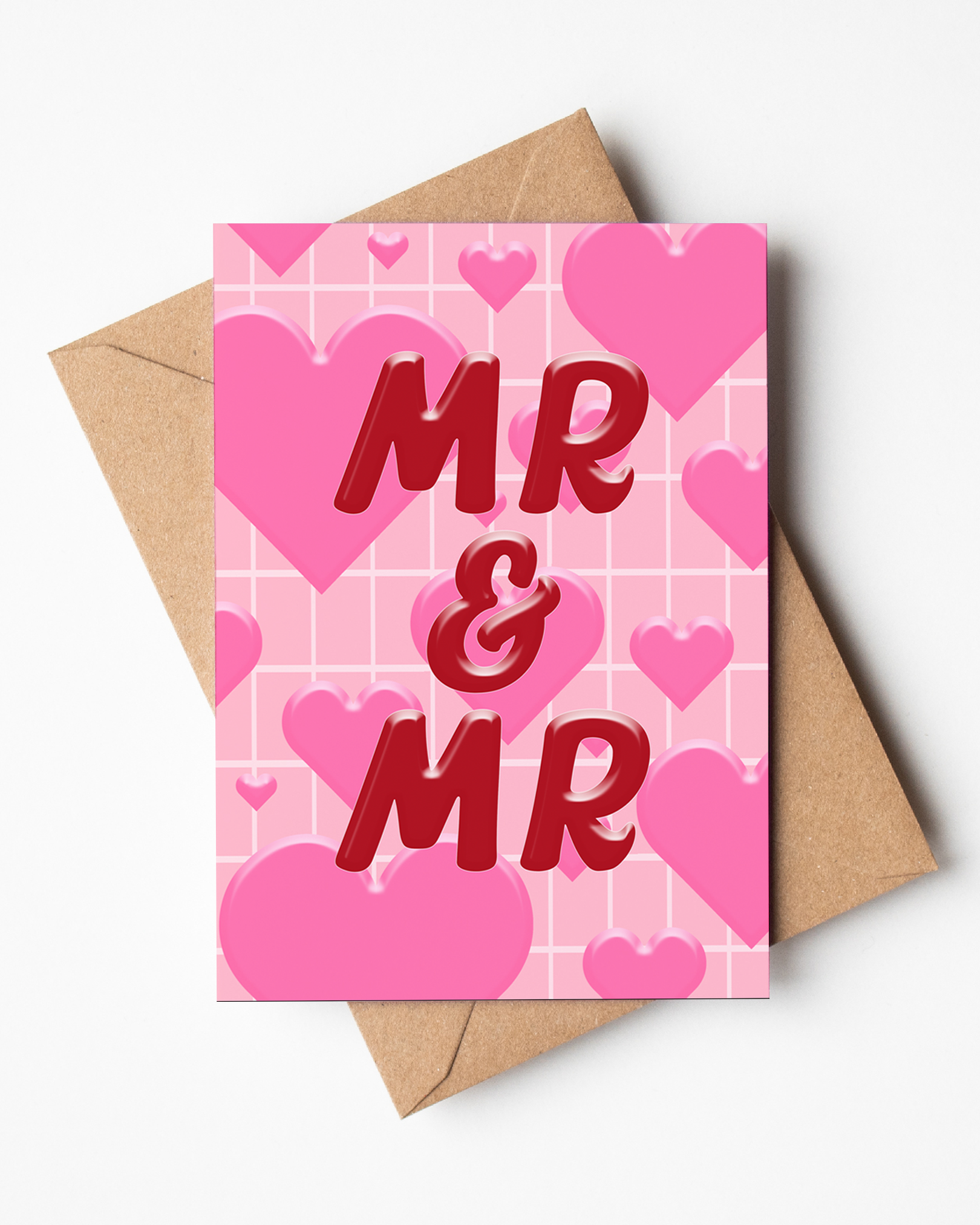 A6 Mr & Mr Card