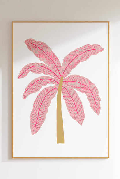 A Lone Palm (Pink) (SAMPLE)