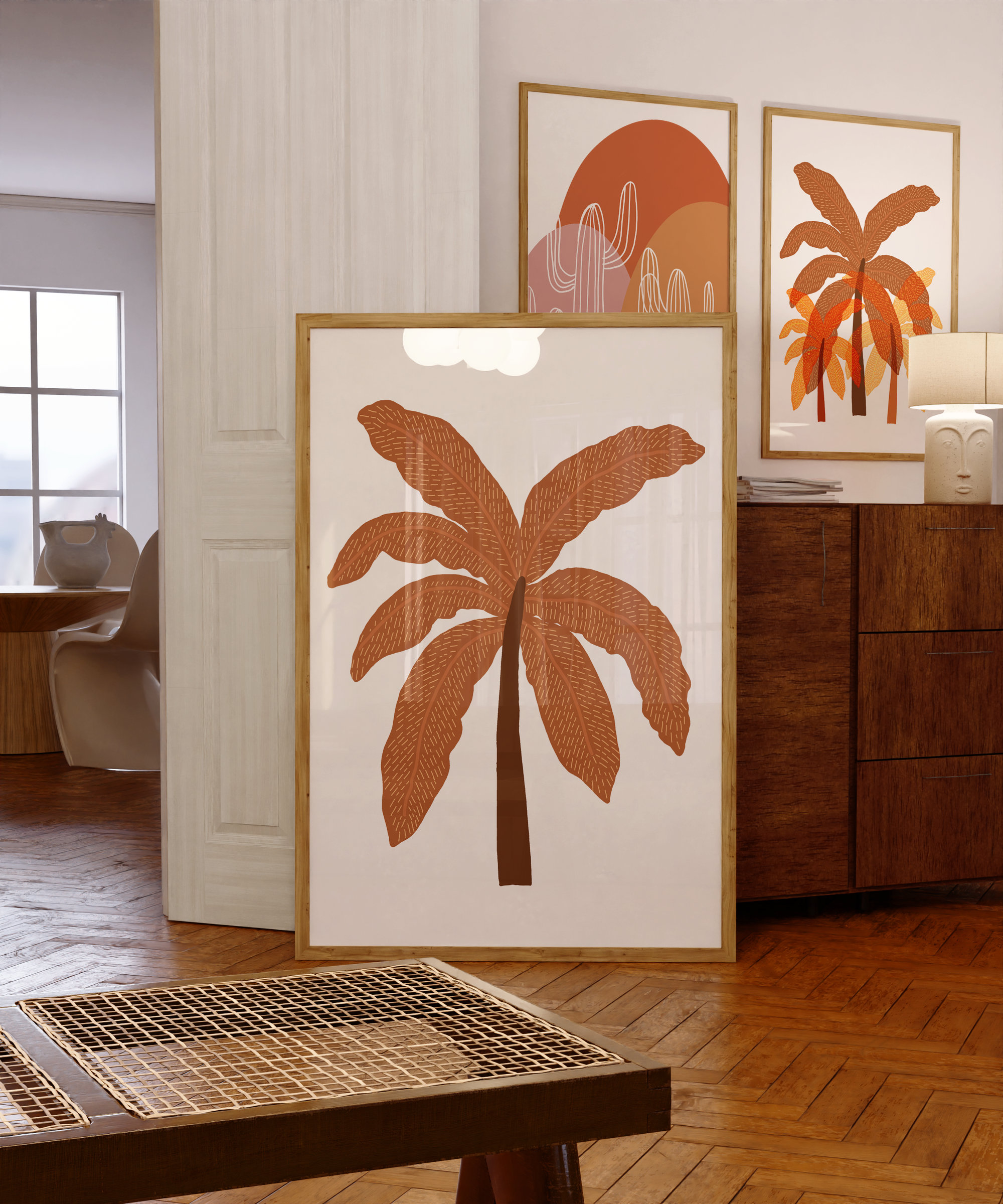 A Lone Palm Terracotta